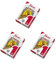 Fournier F20991 - Baraja española Nº 1, 50 Cartas, Surtido: Colores aleatorios, Paquete de 3