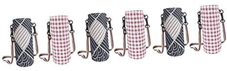 KICHOUSE 6stücke Handliche Wasserflaschen Taschen Verstellbare Tragetasche Für Wasserflaschen Robuste Und Bequeme Flaschenhüllen Für Outdoor-aktivitäten Für Camping Und Reisen