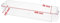 JCSPARES® - Balconcino Ripiano Porta Bottiglie 440 x 105 x 66 mm Per Frigorifero Compatibile Con Whirlpool Hotpoint ed Ulteriori