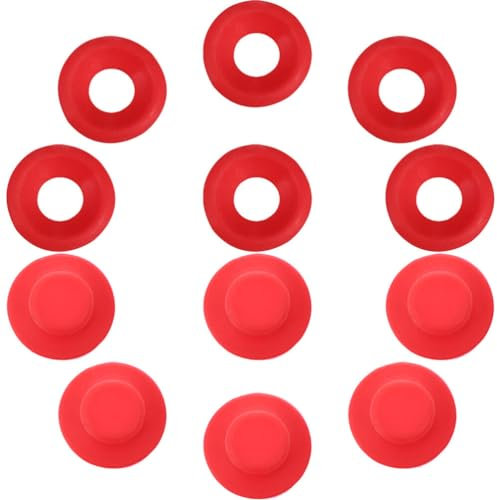 Luxshiny 12 Stücke Bügelverschluss Flaschendichtungen Bierflaschen Silikon Grolsch Dichtungen Unterlegscheibe Für Swing Flip Top Flasche Brew Bier Soda Flaschenversiegelung