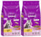 WHISKAS Beutel Katzenfutter Trockenfutter (2X 1900g, Junior mit Huhn)