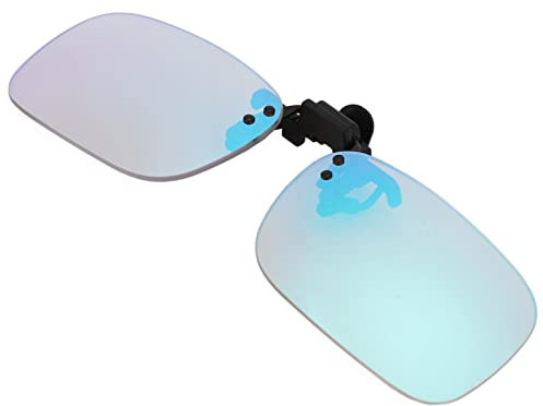 gernie Farbenblinde Brille, Clip-on-Brille für Farbenblinde, Schlagfeste Unisex-Brille Zur Korrektur von Rot- und Grünblindheit für Rot-Grün-Blindheit Im Innen- und Außenbereich