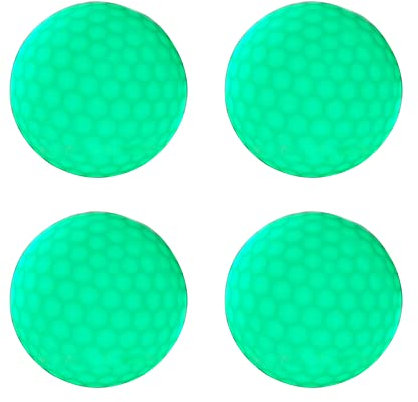 WASTEBIN 4 Stück Leuchtende Golfbälle Für Nachtsportturniere Leuchtende Golfbälle Dunkeln Langlebige Helle Leuchtende Bälle
