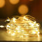 A.bigwhale Lichterkette Batterie, 2m 20 LED Lichterkette mit Timer, Warmweiß Lichterketten für Innen, Weihnachten, Schlafzimmer, Party, Hochzeit