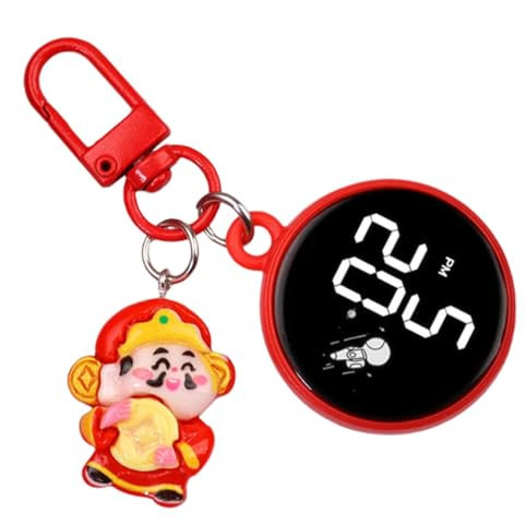 Lucky Bag Charm, LED Watch Keychain, Keychain Pendant, Portable Accessories, Car Keyring Pendant, Bag LED Electronic Watch Keychain Charm, Decorative Car Keyring Pendant For Kids Adults, Purse Pendant