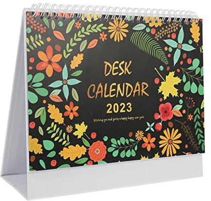 SHINEOFI Kalender 2023 Arbeitskalender Tagesplaner Schreibtischdekor Bürokalender Für Schreibtischkalender Schreibtischplaner Adventskalender Große Digitale Wanduhr Stehender