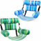 X2 Hamaca Piscina Flotante o Colchoneta Rejilla Piscina. Tamaño para Adultos, Hamaca Hinchable Piscina. Colchoneta Piscina Red para Relax, Natación, Diversión Y Descanso