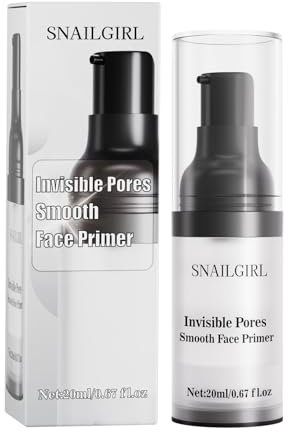 Primer Makeup, Gel-Basis Primer Für Kaschiert Poren & Glättet Die Haut, Leicht Und Ölkontrollierend, Gleicht Den Hautton Aus Und Hellt Ihn Auf, Prime Make Up Für Alle Hauttypen (Transparente, 20ml)