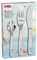 HABA Besteck Pinguin – Kinderbesteck aus Edelstahl mit Tiermotiv – Set aus Gabel, Messer und Löffel – spülmaschinengeeignet – ab 12 Monaten – 2012819002
