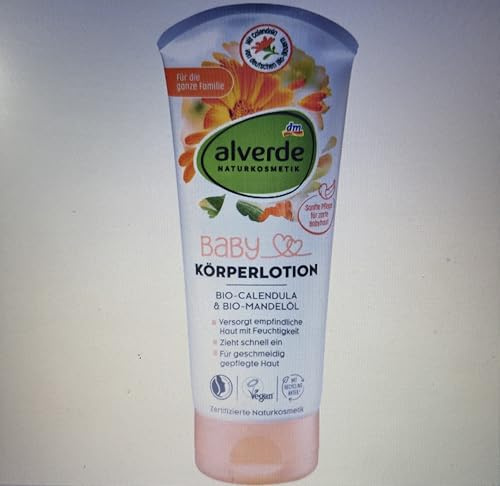 alverde BABY Baby Körperlotion, 200 ml