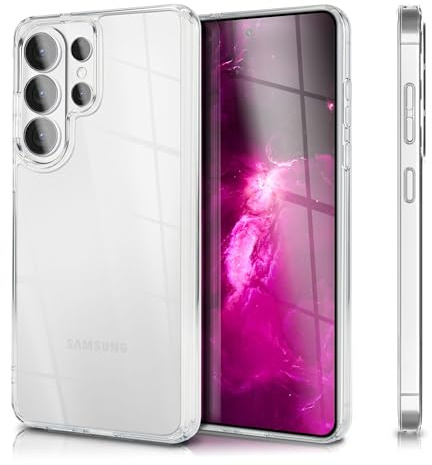 NALIA Transparente Silikonhülle für Samsung Galaxy S26 Ultra - Hülle | Micro-Dot Rückseite ohne Wasserflecken, Stoßabsorbierende Ecken, Griffiges TPU-Material, Präzise Tasten, GLAZE