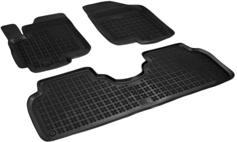 Hohe Gummi Fußmatten passend für Hyundai iX20/Kia Venga ab 2010-2019 AZUGA AZ10300121 Gummimatten Automatten