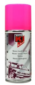 AUTO-K NEON LACKSPRAY PINK 150 ML 33408