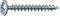 SPAX Rückwandschraube, 4,5 x 50 mm, 1000 Stück, Kreuzschlitz Z2, Rückwandkopf, Vollgewinde, 4CUT, WIROX A3J, blank verzinkt, 0281010450502