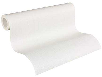 Architects Paper paintable Non-Woven Wallpaper Pigment Classic White 10,05 m x 0,53 m 950918