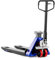 Pallit Transpalette SCALE+ avec balance | pas de 0,5 kg | Capacité de charge 2000 kg | Longueur de fourche de 1150 mm | Roues en PU