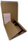 EPOSGEAR 12 Record LP Strong Peel and Seal 150gsm B-Flute Corrugated Board Card Manilla Brown Envelopes Mailers 325mm x 325mm x 1-65mm with Free Handle with Care Labels - Can Hold up to 15 LPs (10)