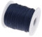 Cordoncino di cotone cerato, 75 m, blu scuro, 1 mm, cerato, per la creazione di gioielli, C63