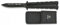 Navaja Abanico de Caza K25 Negro Hoja Titanium c Hoja 10 cm para Caza, Pesca, Camping, Outdoor, Supervivencia y Bushcraft K25 36250 + Portabotellas de regalo