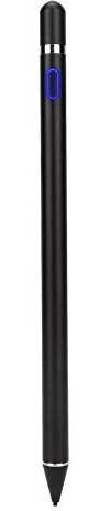 Stylus Touch Pen Multifuncional,Alta Sensibilidad Tabletas Pen Profesional de Dibujo Gráfico,Alta Precisión Lápiz Touch Stylus S Recargable de Táctil Pantalla para iOS Pad/iOS Phone/Android(Negro)