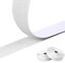 Adhesive Hook and Loop Tape,8M Double Sided Sticky Tape Heavy Duty Self Adhesive Sticky Backing Fastening Tape for Home,Kitchen,Office(20mm Wide,White)