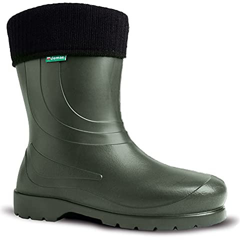 DEMAR. leichte EVA Gummistiefel gefüttert Laura (39, grün)