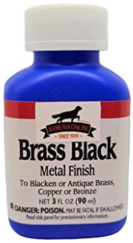 ARMERIAONLINE SINCE 1999 Brunissant à froid pour laiton et cuivre bronze 90 ml finition métal bricolage
