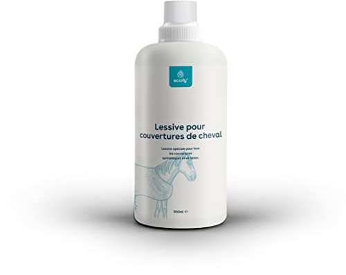 eco:fy Pferdedecken Waschmittel Rug Wash Deckenwaschmittel für atumgsaktive Synthetik- und Baumwolldecken (0,5 Liter)