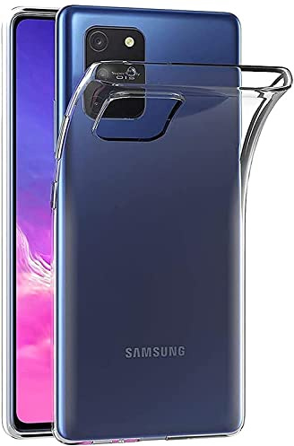 MaiJin Hülle für Samsung Galaxy S10 Lite (6,7 Zoll) Crystal Clear Durchsichtige Backcover Handyhülle TPU Case