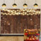 Land Glänzendes Holz Hintergrund für Fotografie 7x5FT Hochzeit Valentinstag Holz Wand Hintergrund Baby Shower Geburtstag Braut Party Dekoration Banner Fotos Stand Requisiten (84 x 60)