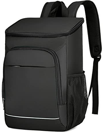 Lixada - Mochila isotérmica para refrigerador y resistente al agua de dos pisos para camping, senderismo, picnics, playa