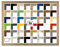 Montana Deluxe Bilderrahmen Posterrahmen 74x84 cm Puzzlerahmen Sonoma Eiche Dekor Farbgruppe A Klares Kunstglas
