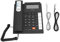 Schnurgebundenes Telefon, Desktop-Schnurgebundenes Telefon, Anrufer-ID mit Zwei Schnittstellen, Große Tasten, Festnetzanschluss, Schwarz