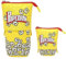 Sunshine smile Federmäppchen Mädchen,Süßer Mäppchen,Cartoon Bleistifthalter,Tasche Schreibwarenetui,Stiftetasche Pencil Case,Teleskopisch Mäppchen,Student Federmäppchen,Federmäppchen Mädchen Teenager