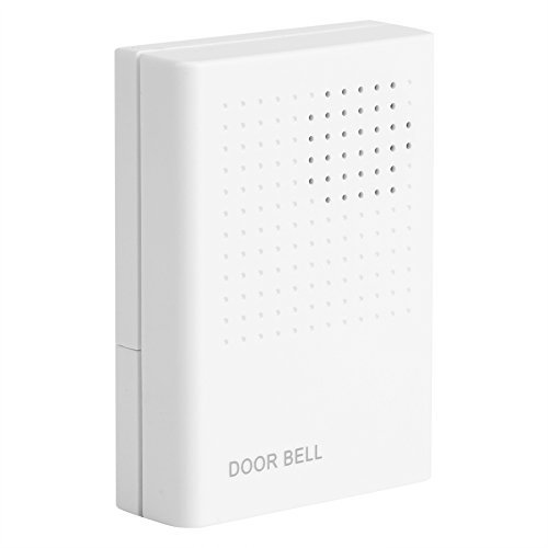 Wired Door Bell,Electric Door Bell Chimes Kit Doorbell Chimes Push Button Powder Finish Decorative Door Bell Front and Rear Door Chimes for Home Wall Inside Compatible with Botton