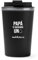 Regalo de para Papá | Vaso térmico de acero inoxidable 304 de doble pared. | Con mensaje “Papá te queremos un huevo”| Día del Padre | Capacidad 450 ml.| Tapa con rosca antifugas.| Color Negro.