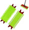 2 Pezzi Mocio Pavimenti Ricambio Testine Ricambio Lavabili Per Mop Copertura Ricambio Mocio Per Pavimenti 2 In 1 Microfibra Mop Pad Ricambio Mocio Per Tutti I Pavimenti Duri E Delicati