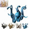 Octopus Mug Holder, Octopus Coffee Mug Holder, Octopus Mug Holder For Counter Top, Octopus Cup Holder, Retro Resin Octopus Desktop Statue (Size : Blue)