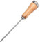 Stainless Steel Single Fork Ice Cocktail Single Fork Half Edge Ice Chisel Knife Blade (Khaki, One Size)