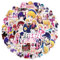Oshi No Ko Aufkleber, wasserdichte Anime-Aufkleber für Laptops, Wasserflaschen, Gepäck, Schreibtisch, kreative Cartoon-Aufkleber für Teenager, Jungen, Mädchen und Erwachsene, 4–8 cm, 50 Stück