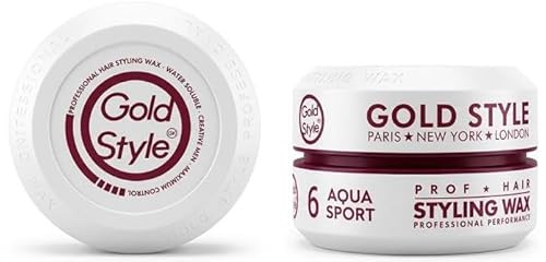 Gold Style 6 Aqua Sport Hair Styling Wax 06-150 ml
