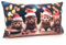 heimtexland ® Weihnachtskissen Soft Velour Dekokissen Weihnachten Geschenk Deko Kissenhülle Typ652 Katzenbabys