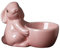 Portauovo in porcellana, portauova per uova a guscio, decorazione per stand di uova di coniglio di Pasqua in ceramica, portauova in statua di coniglio, e semplice per i gadget da cucina, la d