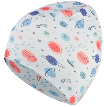 Sterntaler Jungen Weltall Beanie-Mütze