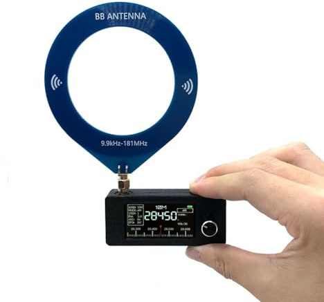 SI4732 Funkgerät, 0,5–108 MHz Taschenradio, 800 mAh Akku, tragbarer kleiner Vollband-Radioempfänger, für Camping, Wandern oder den täglichen Gebrauch