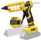 100W Cordless Hot Glue Gun for DEWALT 20V Battery, Anti-Drip Design,Electric High Temperature Glue Gun with 10 Pieces 11mm Glue Sticks for DIY, Repairs, Art, Craft (No Battery)