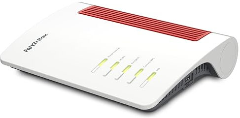 FRITZ!Box 4690 Edition International, Router Wi-Fi 7 Mesh per DSL o Fibra, fino a 6960 Mbit/s di velocità, 1x 10-Gigabit WAN/LAN, 3x 2.5-Gigabit LAN, Base DECT e Zigbee, Wi-Fi MESH e manuale italiano