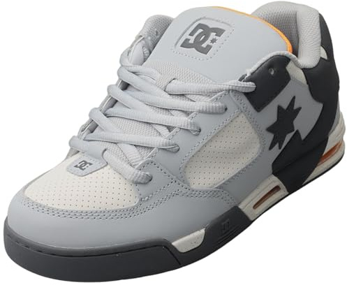 DC Shoes Command Herren Skate Sneaker in Grau/Weiß