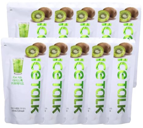 Ice Talk Kiwi Limonade mit süß säuerlichem Geschmack 230ml 10er Pack