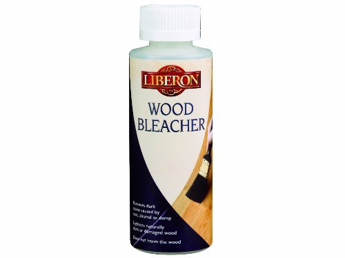Libéron Wood Bleacher - Removes Dark Stains - Lightens Naturally Dark Wood - Bleaches Without Harming - Prepares Surface for Finishing - 125ml